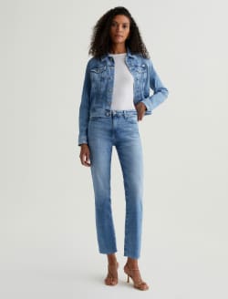 Mari Crop Central Coast Mid-Rise Slim Straight WOMENS BOTTOMS Photo 2