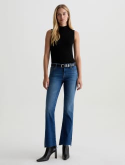 Angel With Split Hem 12 Years Assumption AG-ed™ Low-Rise Boot Cut Denim WOMENS BOTTOMS Photo 2