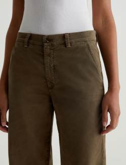 Caden Straight Sulfur Oak Brown Tailored Trouser WOMENS BOTTOMS Photo 3