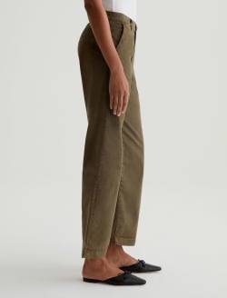 Caden Straight Sulfur Oak Brown Tailored Trouser WOMENS BOTTOMS Photo 5