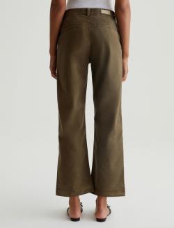 Caden Straight Sulfur Oak Brown Tailored Trouser WOMENS BOTTOMS Photo 7