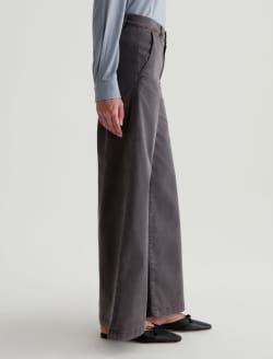 Caden Wide Leg Sulfur Misty Grey Tailored Trouser WOMENS BOTTOMS Photo 5