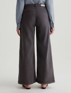 Caden Wide Leg Sulfur Misty Grey Tailored Trouser WOMENS BOTTOMS Photo 8