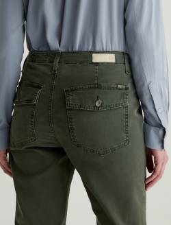 Juliet Sulfur Dark Thyme High-Rise Utility Flare WOMENS BOTTOMS Photo 6