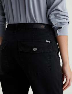 Juliet Sulfur Black High-Rise Utility Flare WOMENS BOTTOMS Photo 7