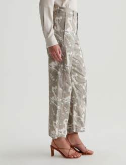 Fiona Urban Camo Grey Multi High-Rise Barrel WOMENS BOTTOMS Photo 5