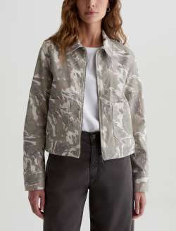 Jo Jacket Urban Camo Grey Multi Utility Jacket WOMENS TOPS Photo 2