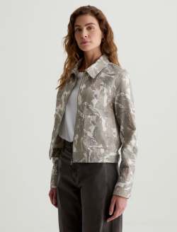 Jo Jacket Urban Camo Grey Multi Utility Jacket WOMENS TOPS Photo 7