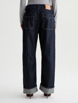 Mercer Selvage Jean Nightfall High-Rise Barrel WOMENS BOTTOMS Photo 9