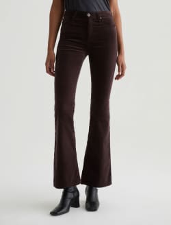 Farrah Boot Amaretto Noir Velvet Mid-Rise Boot WOMENS BOTTOMS Photo 2