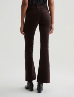 Farrah Boot Amaretto Noir Velvet Mid-Rise Boot WOMENS BOTTOMS Photo 7