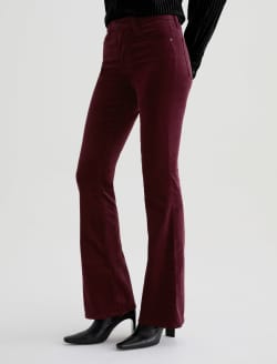 Farrah Boot Velvet Winery Mid-Rise Boot WOMENS BOTTOMS Photo 6