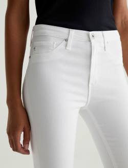 Jodi Crop White High Rise Flare Crop WOMENS BOTTOMS Photo 3