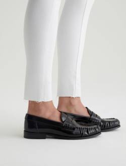 Farrah Skinny Ankle White Mid-Rise Skinny Ankle WOMENS BOTTOMS Photo 5