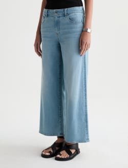 Saige Wide Leg Crop Jean Brix Mid-Rise Fit WOMENS BOTTOMS Photo 6