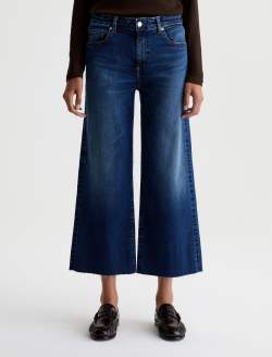 Saige Wide Leg Crop Jean Hard Bop Mid-Rise Fit WOMENS BOTTOMS Photo 3