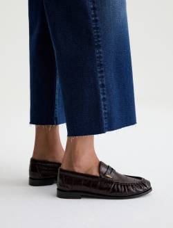 Saige Wide Leg Crop Jean Hard Bop Mid-Rise Fit WOMENS BOTTOMS Photo 6