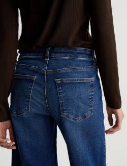 Saige Wide Leg Crop Jean Hard Bop Mid-Rise Fit WOMENS BOTTOMS Photo 8