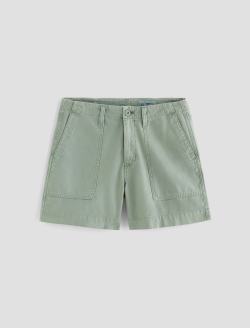 Rosa Short Sulfur Matcha Latte Mid-Rise Utility Short WOMENS BOTTOMS Photo 1