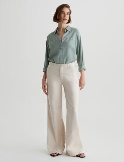 Laurent Opal Stone Mid-Rise Utility Wide Leg WOMENS BOTTOMS Photo 2