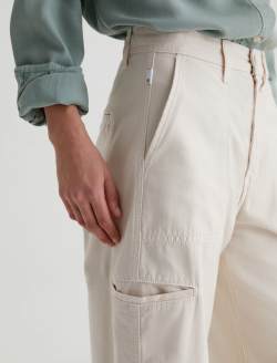 Hazal Opal Stone High-Rise Utility Barrel WOMENS BOTTOMS Photo 4