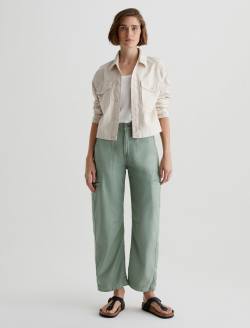 Hazal Sulfur Matcha Latte High-Rise Utility Barrel WOMENS BOTTOMS Photo 2