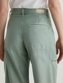 Hazal Sulfur Matcha Latte High-Rise Utility Barrel WOMENS BOTTOMS Photo 7