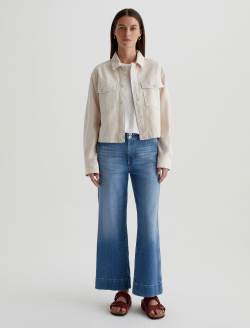 Valleta Jacket Opal Stone Utility Shirt Jacket WOMENS TOPS Photo 5