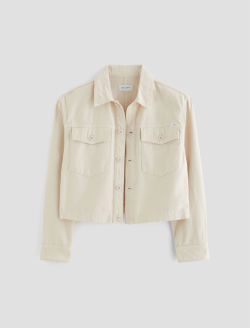 Valleta Jacket Opal Stone Utility Shirt Jacket WOMENS TOPS Photo 1
