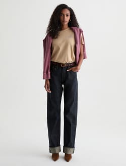 Sydney Selvage Jean Vineyard Rinse High-Rise Stovepipe WOMENS BOTTOMS Photo 2