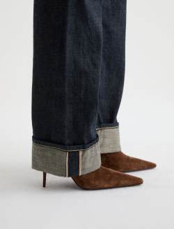 Sydney Selvage Jean Vineyard Rinse High-Rise Stovepipe WOMENS BOTTOMS Photo 6