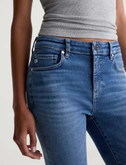 Mari Jean Bass Mid-Rise Slim Straight WOMENS BOTTOMS Photo 4