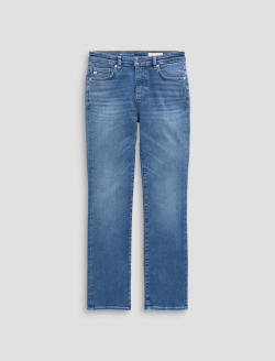 Mari Jean Bass Mid-Rise Slim Straight WOMENS BOTTOMS Photo 1