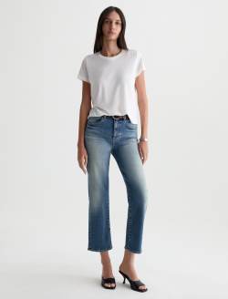 Brinley Crop Jean 15 Years Bouquet Mid-Rise Straight WOMENS BOTTOMS Photo 2