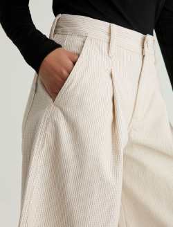 Riya Culotte Blush Canvas High-Rise Culotte WOMENS BOTTOMS Photo 4