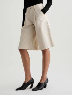 Riya Culotte Blush Canvas High-Rise Culotte WOMENS BOTTOMS Photo 6
