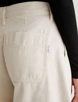 Riya Culotte Blush Canvas High-Rise Culotte WOMENS BOTTOMS Photo 7