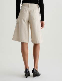 Riya Culotte Blush Canvas High-Rise Culotte WOMENS BOTTOMS Photo 8
