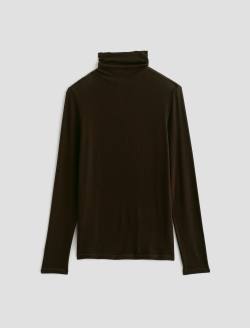 Chels Turtleneck Coffee Bean Slim Turtleneck WOMENS TOPS Photo 1