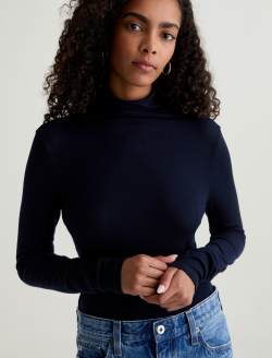 Chels Turtleneck Deep Trenches Slim Turtleneck WOMENS TOPS Photo 3