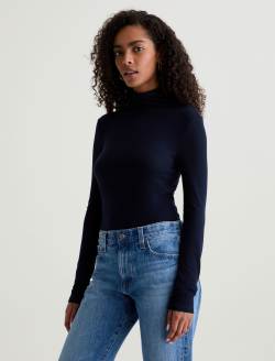 Chels Turtleneck Deep Trenches Slim Turtleneck WOMENS TOPS Photo 7