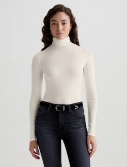 Chels Turtleneck Powder Slim Turtleneck WOMENS TOPS Photo 2