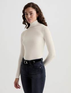 Chels Turtleneck Powder Slim Turtleneck WOMENS TOPS Photo 7