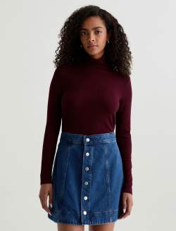 Chels Turtleneck Winery Slim Turtleneck WOMENS TOPS Photo 2