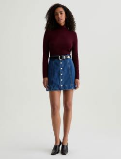 Chels Turtleneck Winery Slim Turtleneck WOMENS TOPS Photo 5