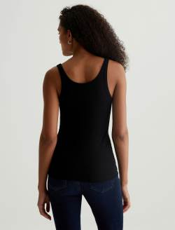 Jaxon Tank True Black Classic Tank WOMENS TOPS Photo 7