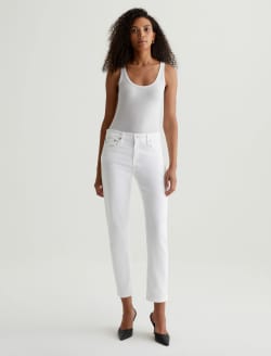 Jaxon Tank True White Classic Tank WOMENS TOPS Photo 3