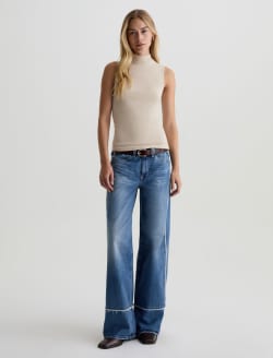 Edie Sleeveless Turtleneck Dried Spring Slim Turtleneck WOMENS TOPS Photo 5