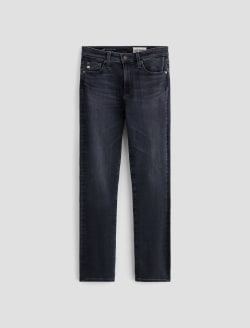 Mari 8 Years Black Salt AG-ed™ Mid-Rise Slim Straight Leg Denim WOMENS BOTTOMS Photo 1