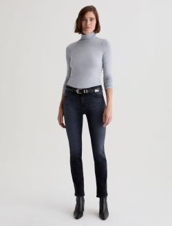 Mari Glitch Mid-Rise Slim Straight WOMENS BOTTOMS Photo 2